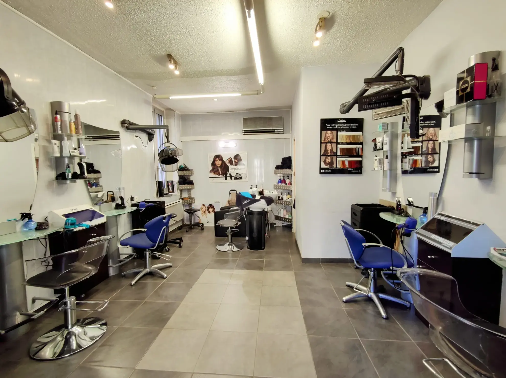 Fonds de commerce de salon de coiffure mixte à Lamalou-les-Bains