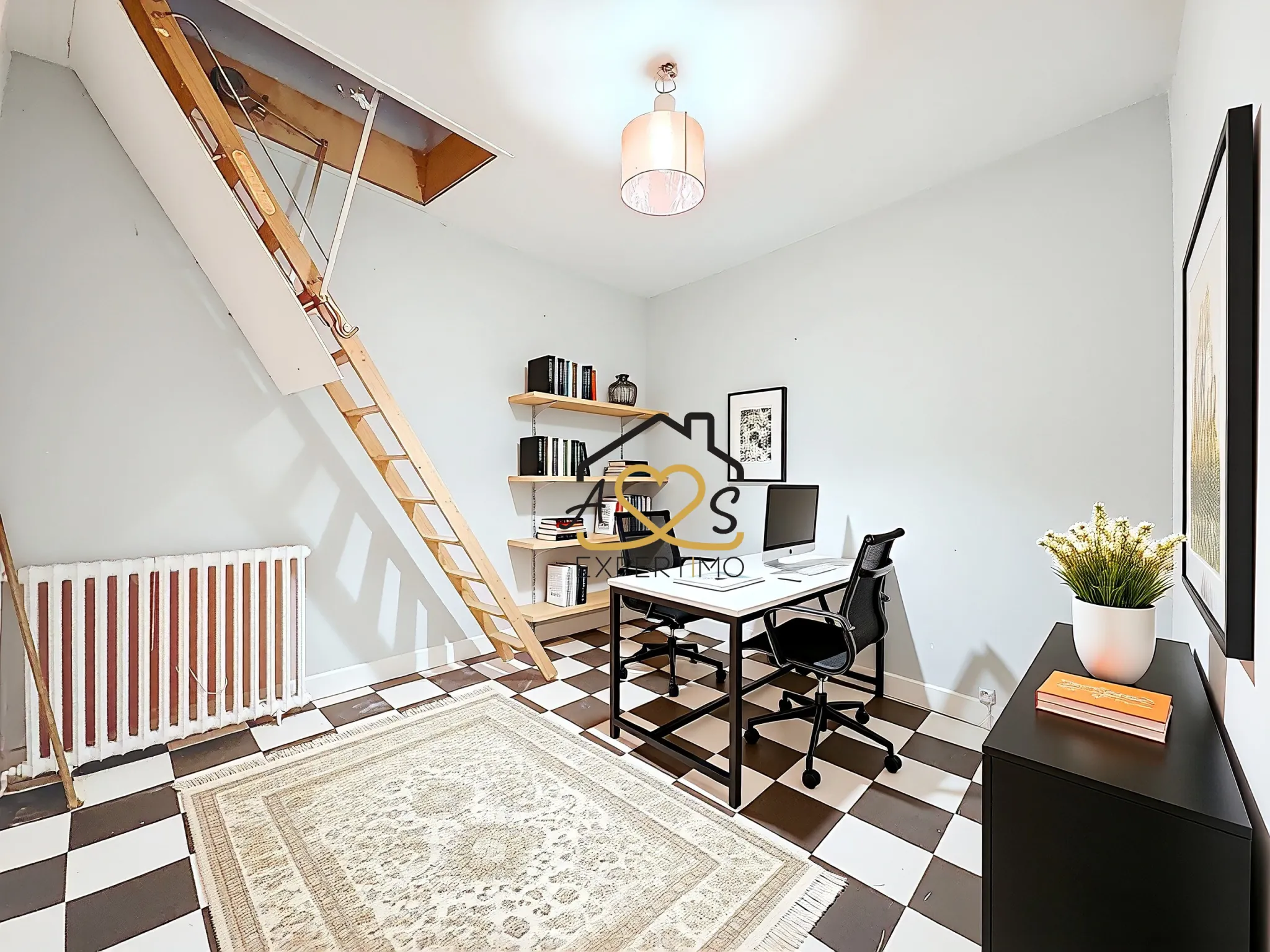 Maison de ville à rénover à Billom avec garage et annexes - 117 m² 