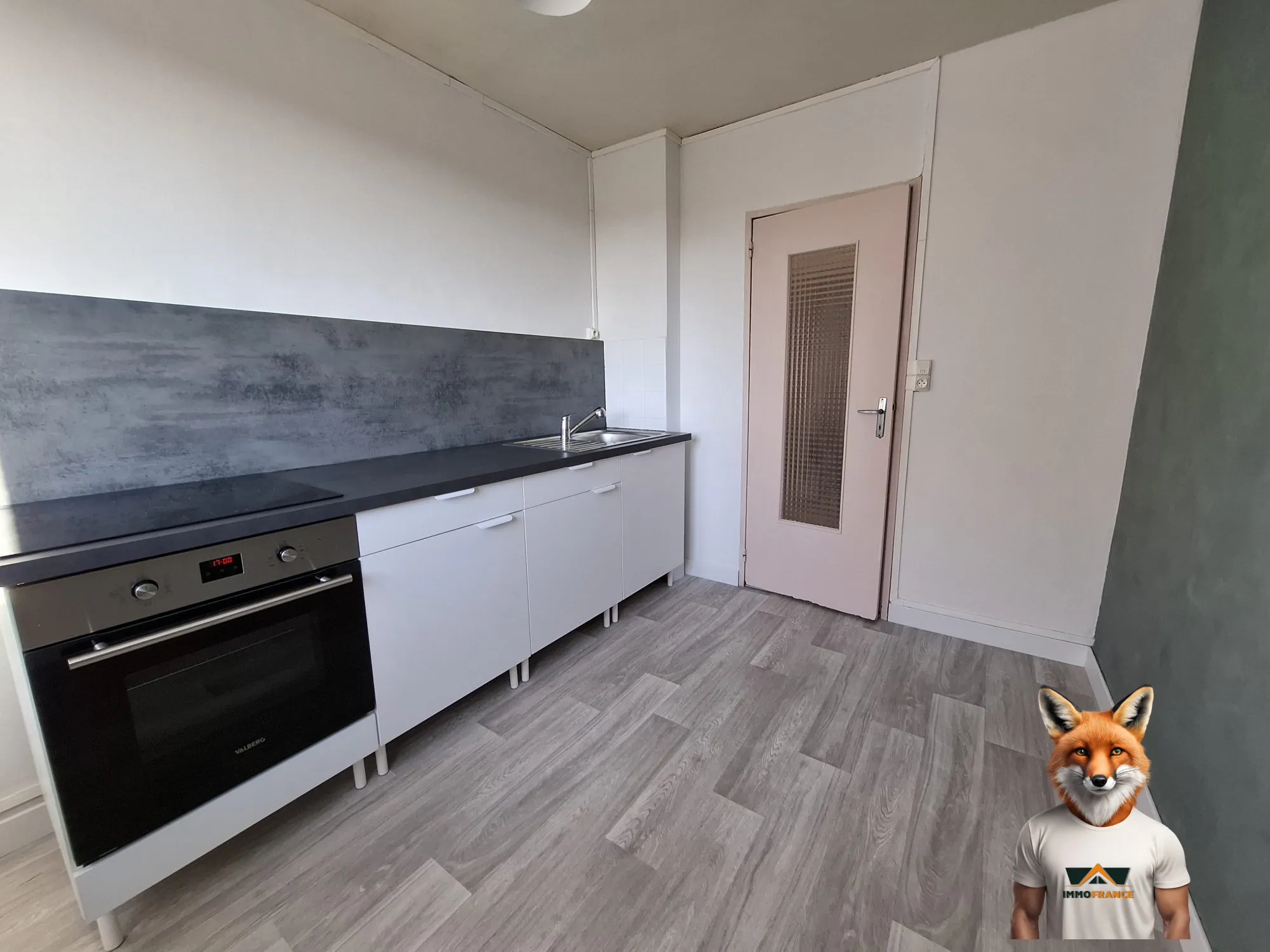 Appartement 4 pièces rénové à Besançon Bouloie avec balcon et parking