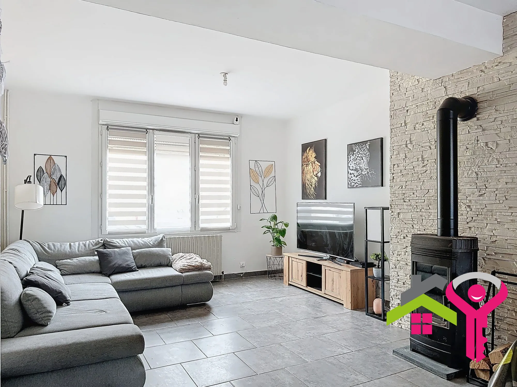 Maison mitoyenne de 115 m² avec terrasse et jardin à Lieu-Saint-Amand