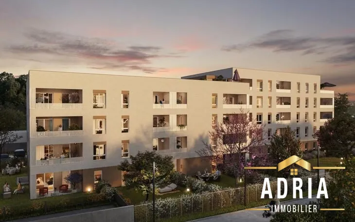 Programme neuf Ciméa à Lyon : appartements modernes avec parking et espaces privatifs