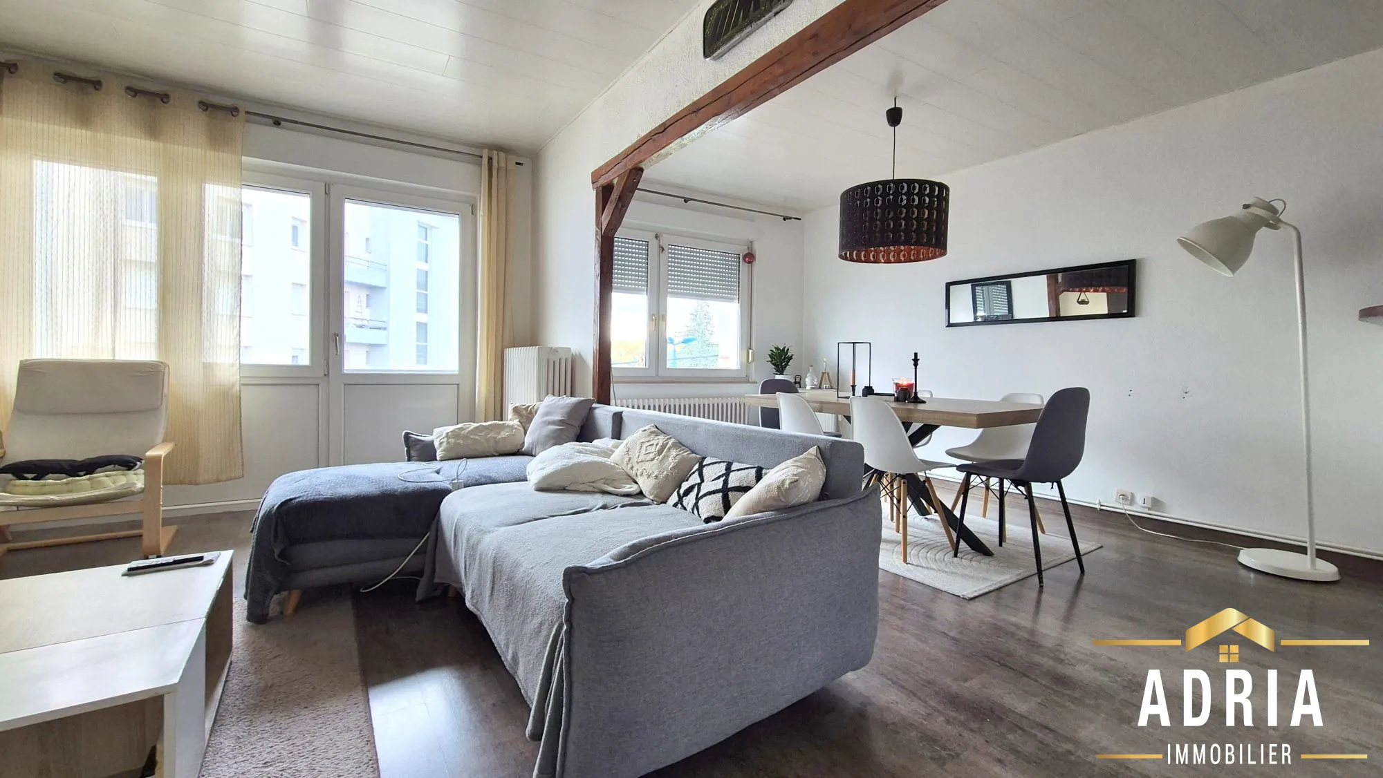 Appartement T3 lumineux et sans travaux à Marange-Silvange - Investissement ou premier achat 