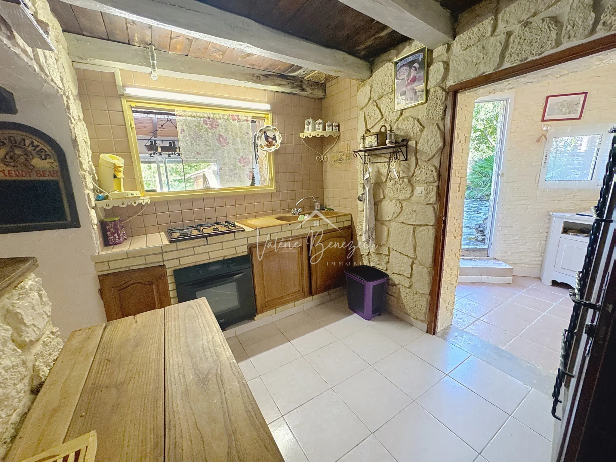 Maison T3 meublée avec jardin à Saint-Paul-des-Fonts 