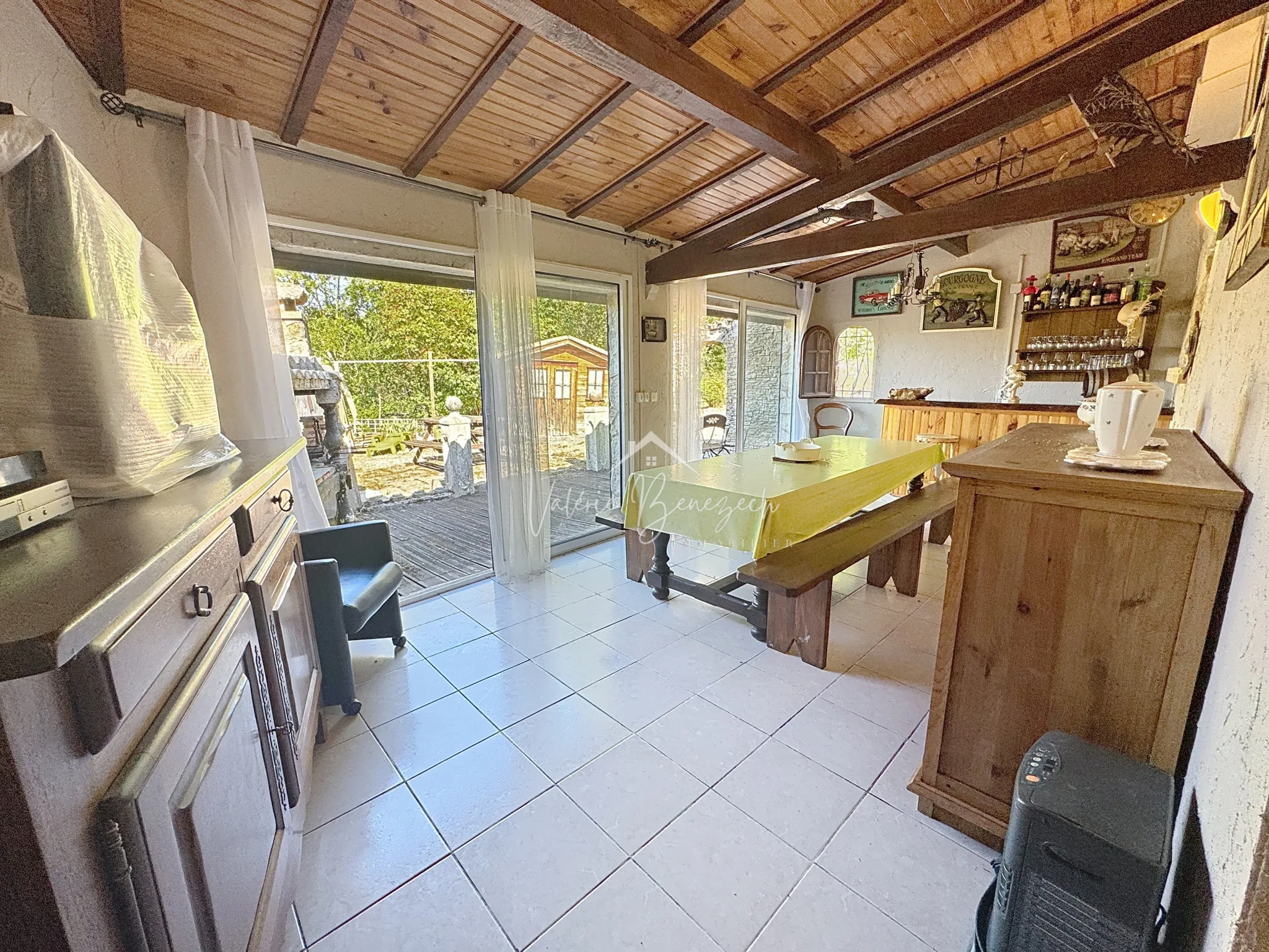 Maison T3 meublée avec jardin à Saint-Paul-des-Fonts 