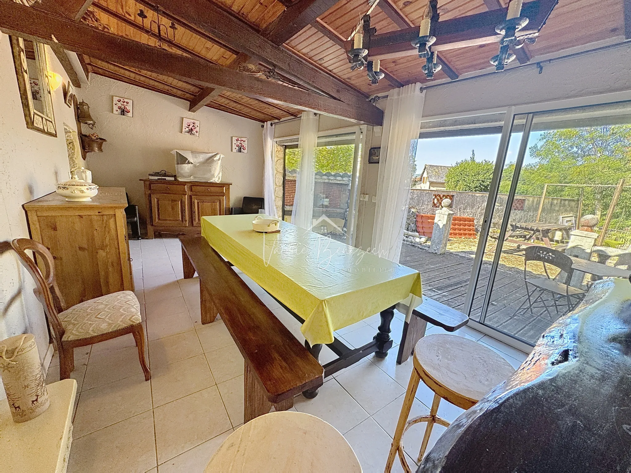 Maison T3 meublée avec jardin à Saint-Paul-des-Fonts 