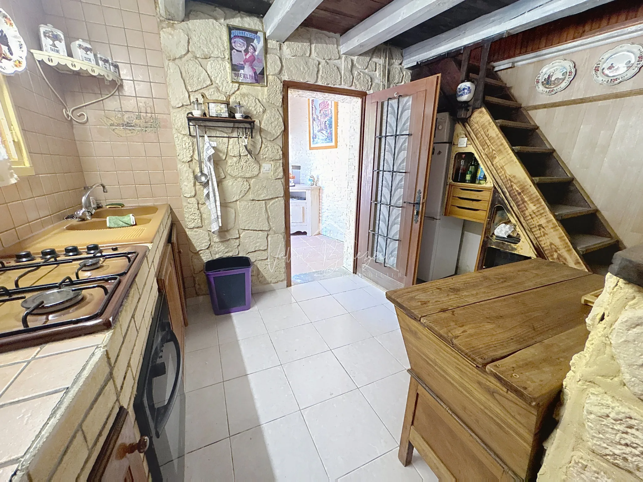 Maison T3 meublée avec jardin à Saint-Paul-des-Fonts 