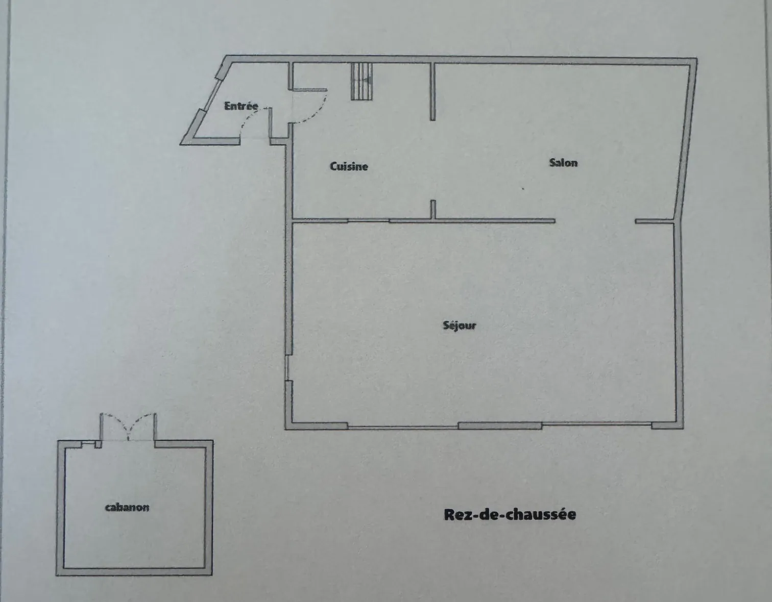 Maison T3 meublée avec jardin à Saint-Paul-des-Fonts 