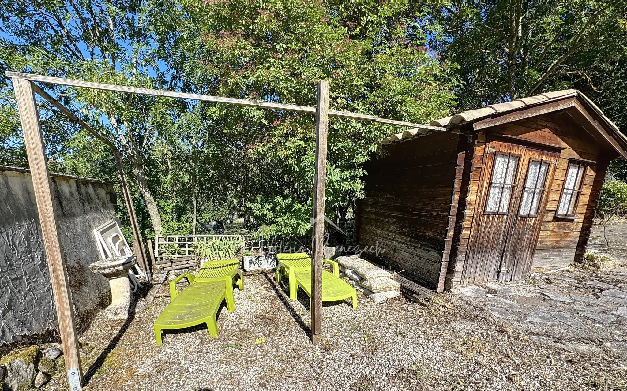 Maison T3 meublée avec jardin à Saint-Paul-des-Fonts 