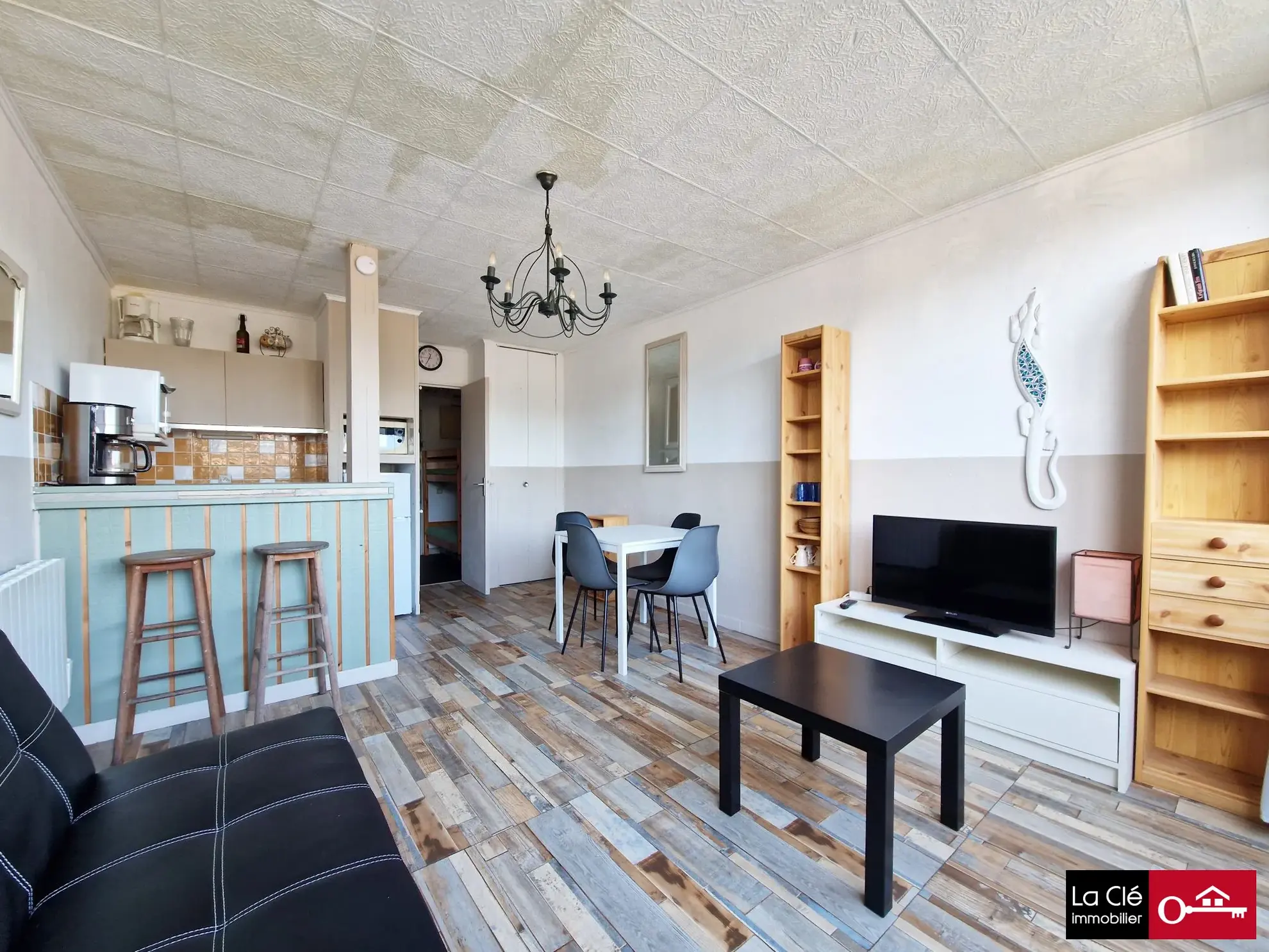 Studio-cabine avec parking à Port-Camargue, idéal vacances, 21 m²