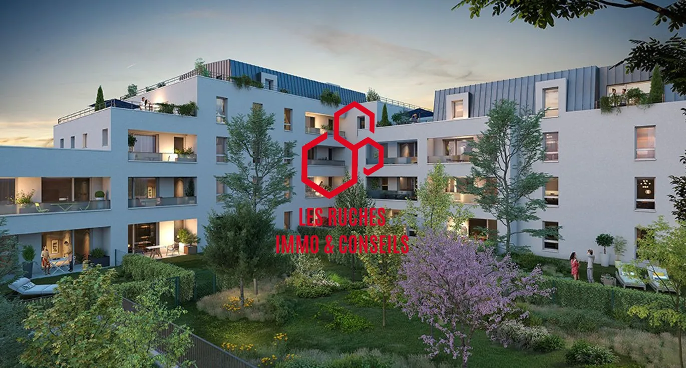 Appartement T1 neuf à vendre à Creil - 33,32 m² avec balcon