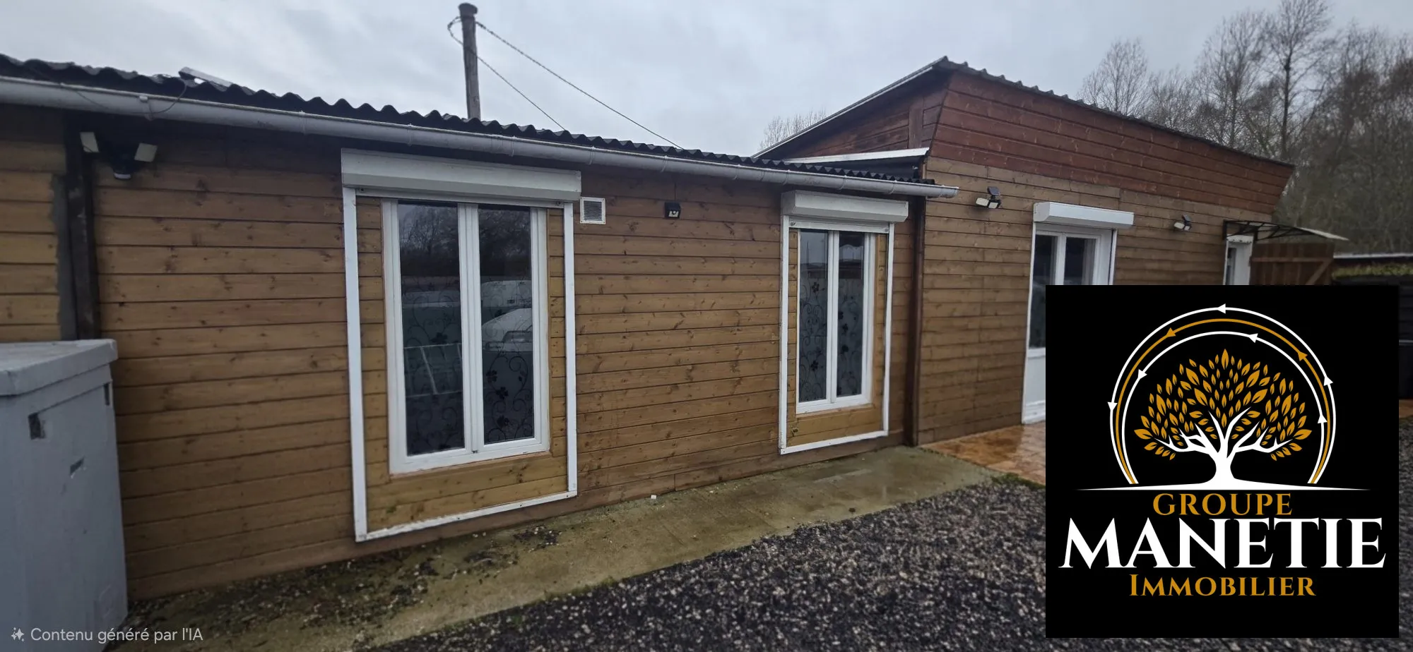 Achat chalet à Arleux : 60 m², terrain en location, secteur calme 