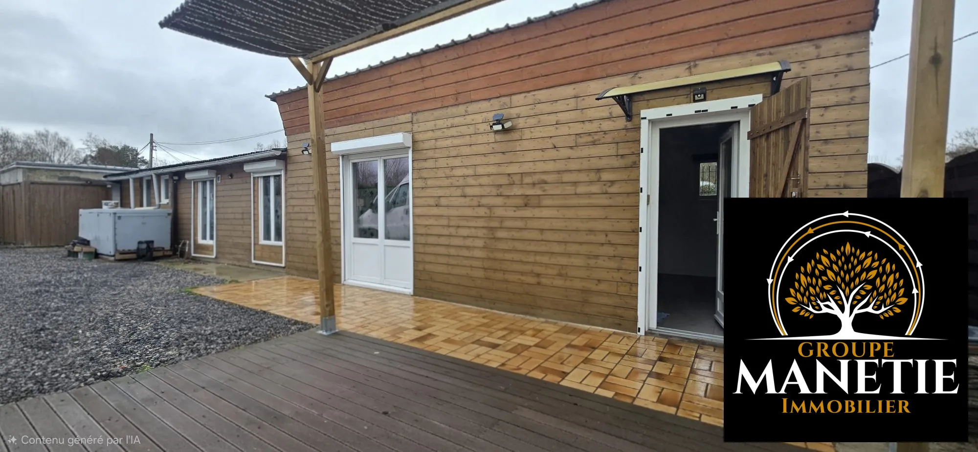 Achat chalet à Arleux : 60 m², terrain en location, secteur calme