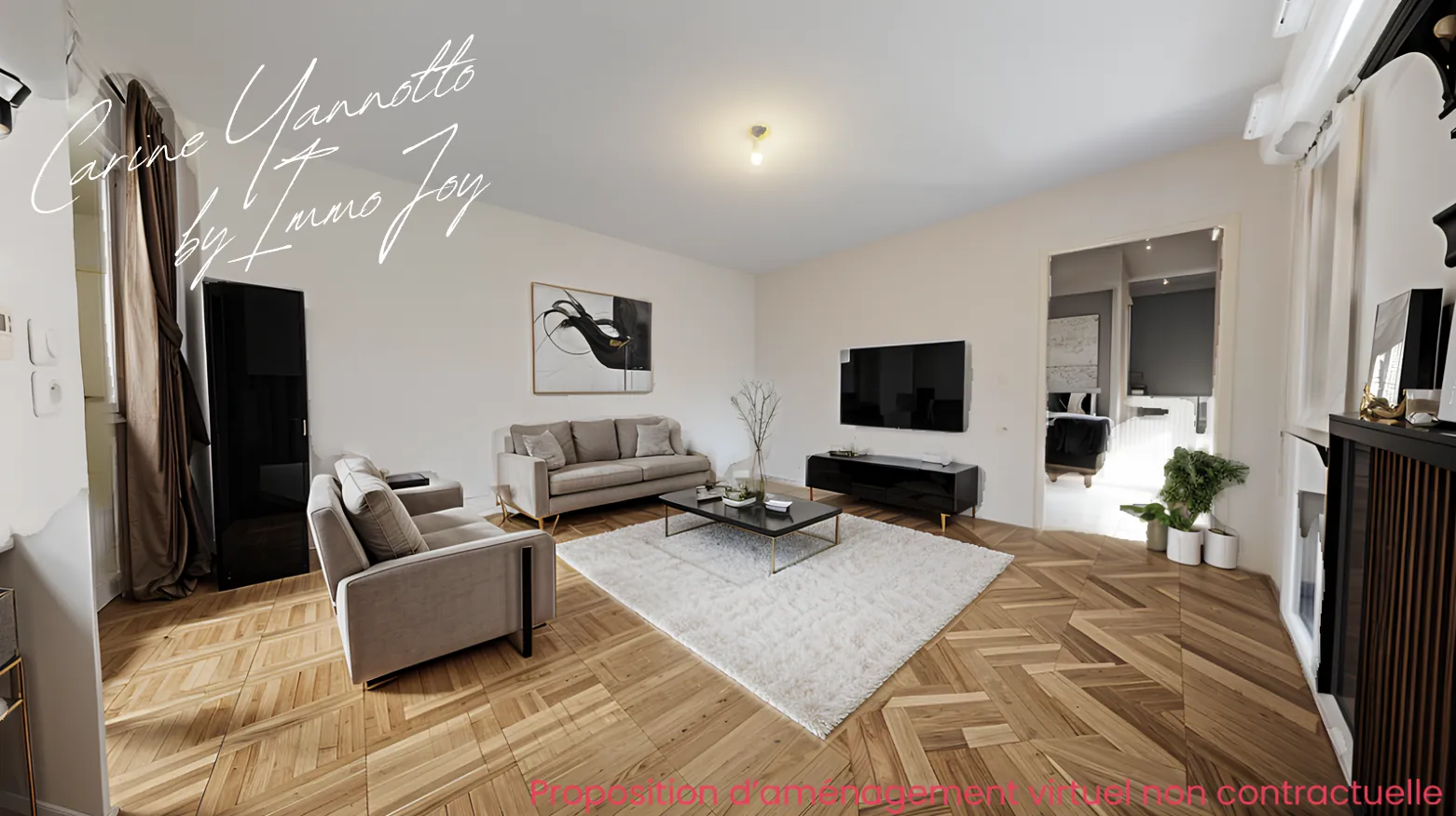 Appartement T3 en rez-de-jardin à vendre à Saint-Geniès-Bellevue, 62 m2 