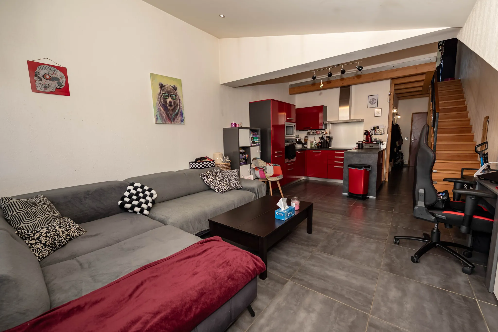 A vendre appartement duplex à Malpas, proche lac Saint-Point – 62 m²