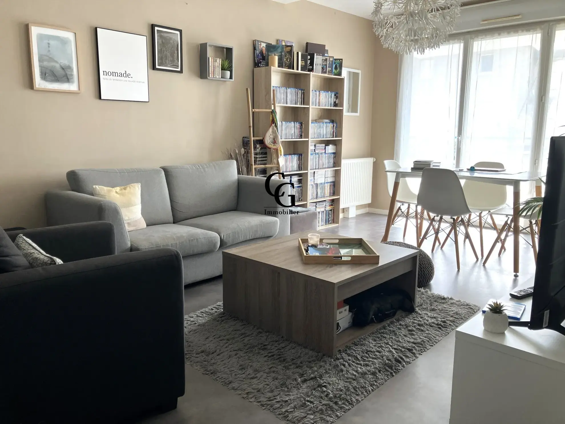Appartement T2 à vendre à Les Sorinières, idéal pour investisseur avec parking inclus