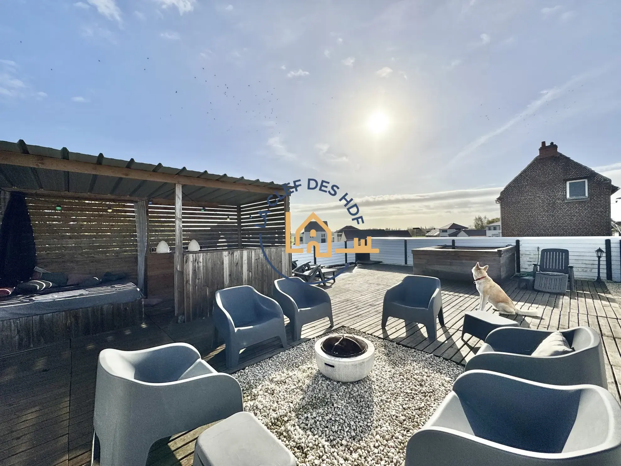 Maison à vendre à Annay-sous-Lens avec jardin, garage et rooftop 