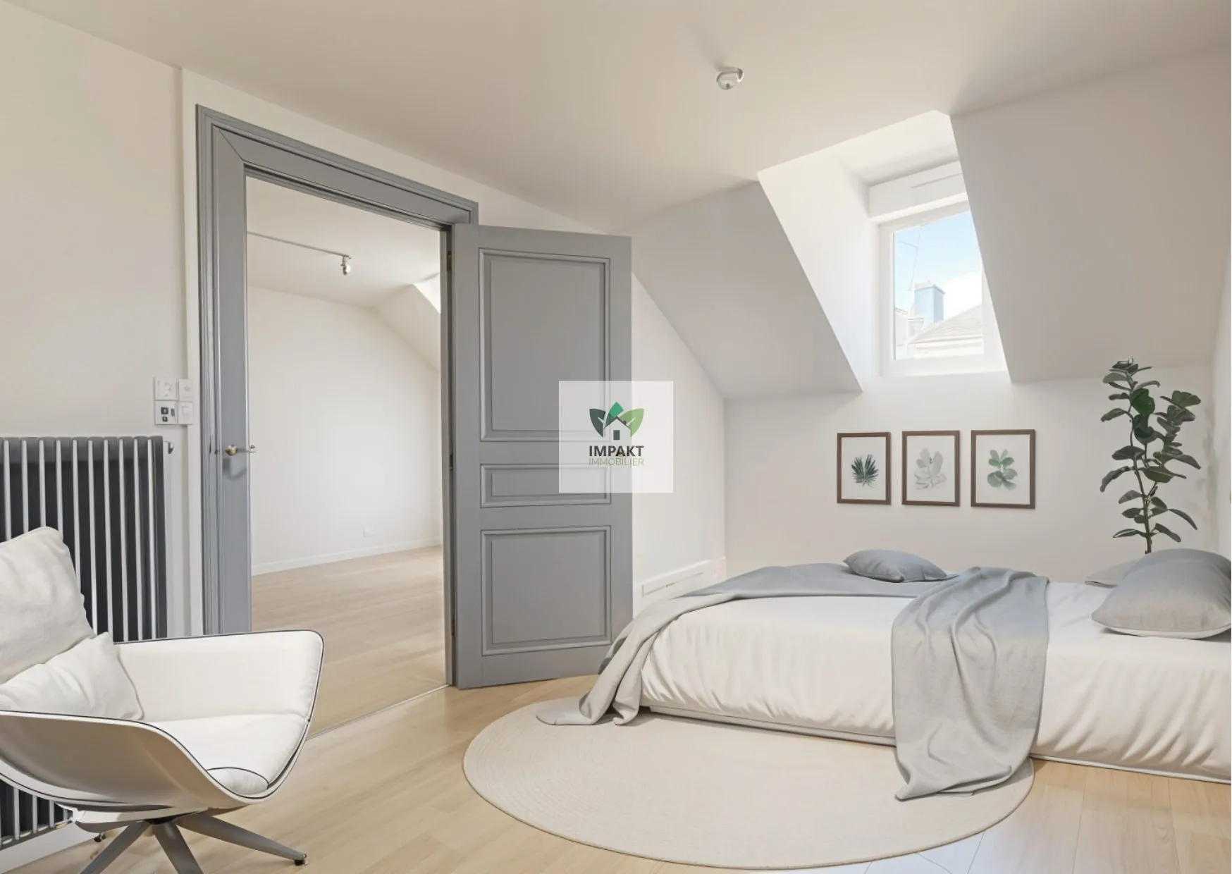 Appartement à vendre à Belfort de 33,63 m², 2 pièces, dernière étage 