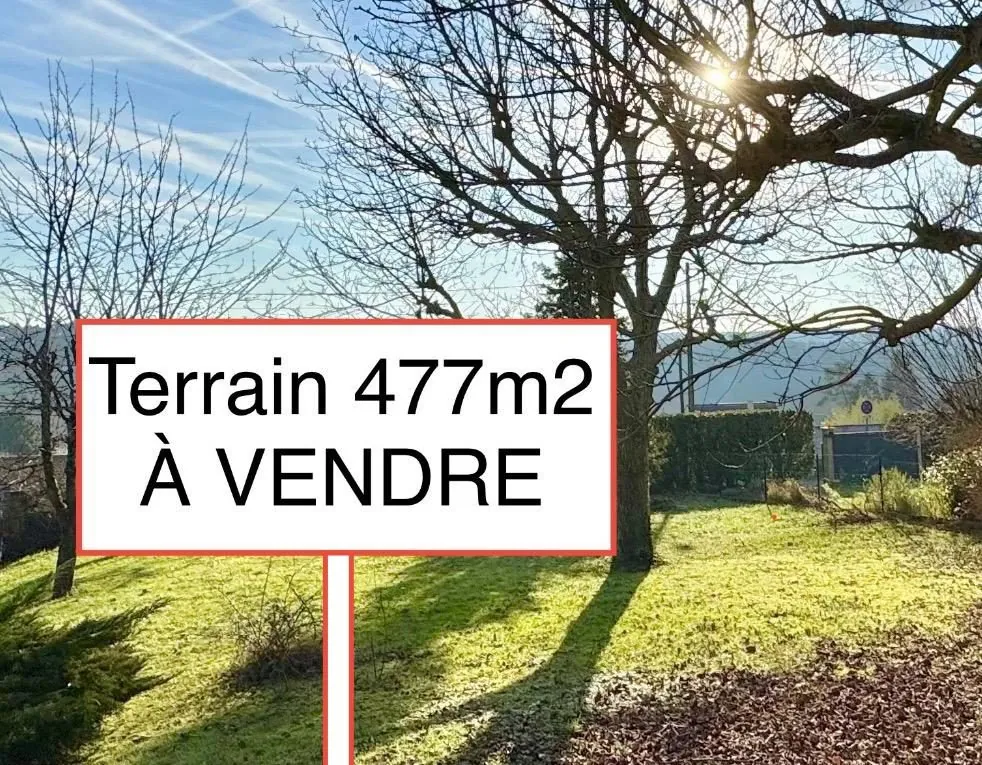 Terrain constructible en première position à Dampmart – Vue dégagée et possibilité de construction
