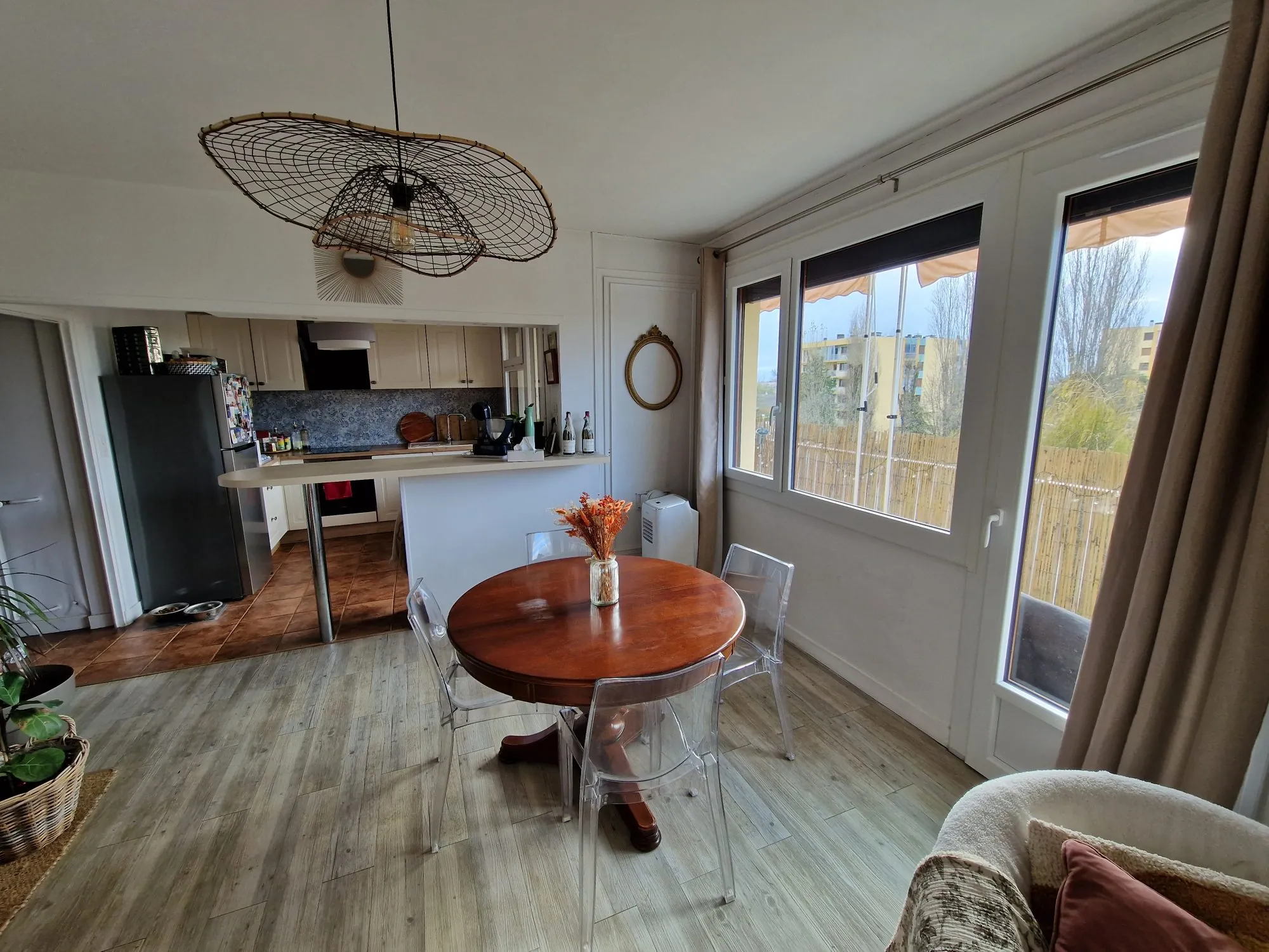 Appartement T3 à vendre à Beaune avec balcon et cave - Bonne efficacité énergétique