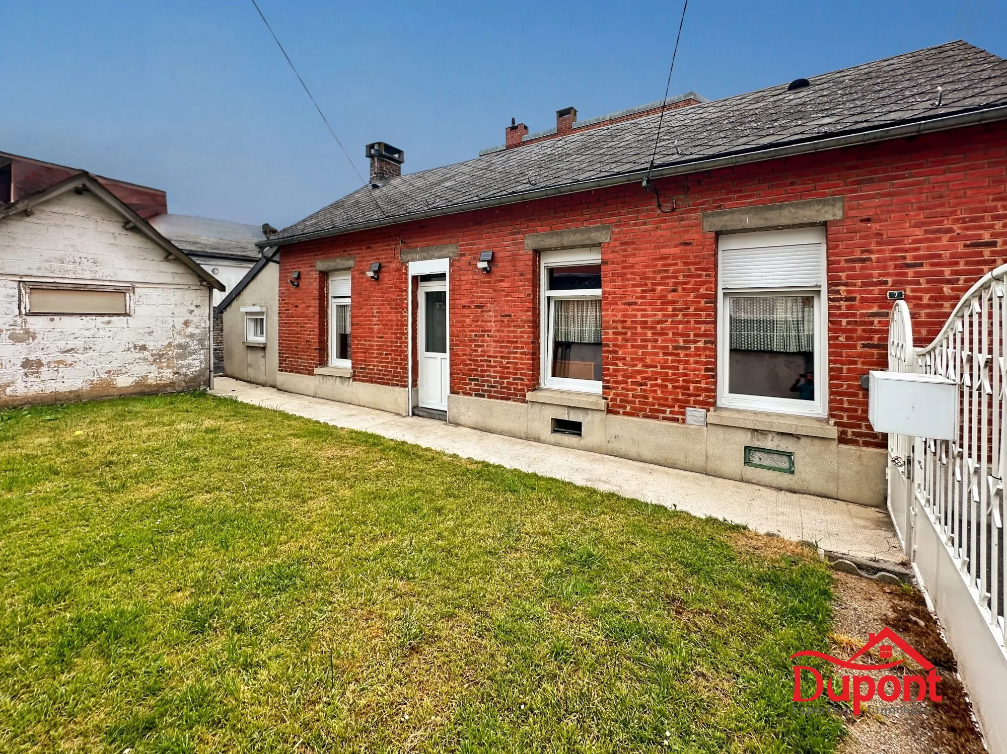Maison semi-individuelle 2 chambres avec jardin à Maubeuge