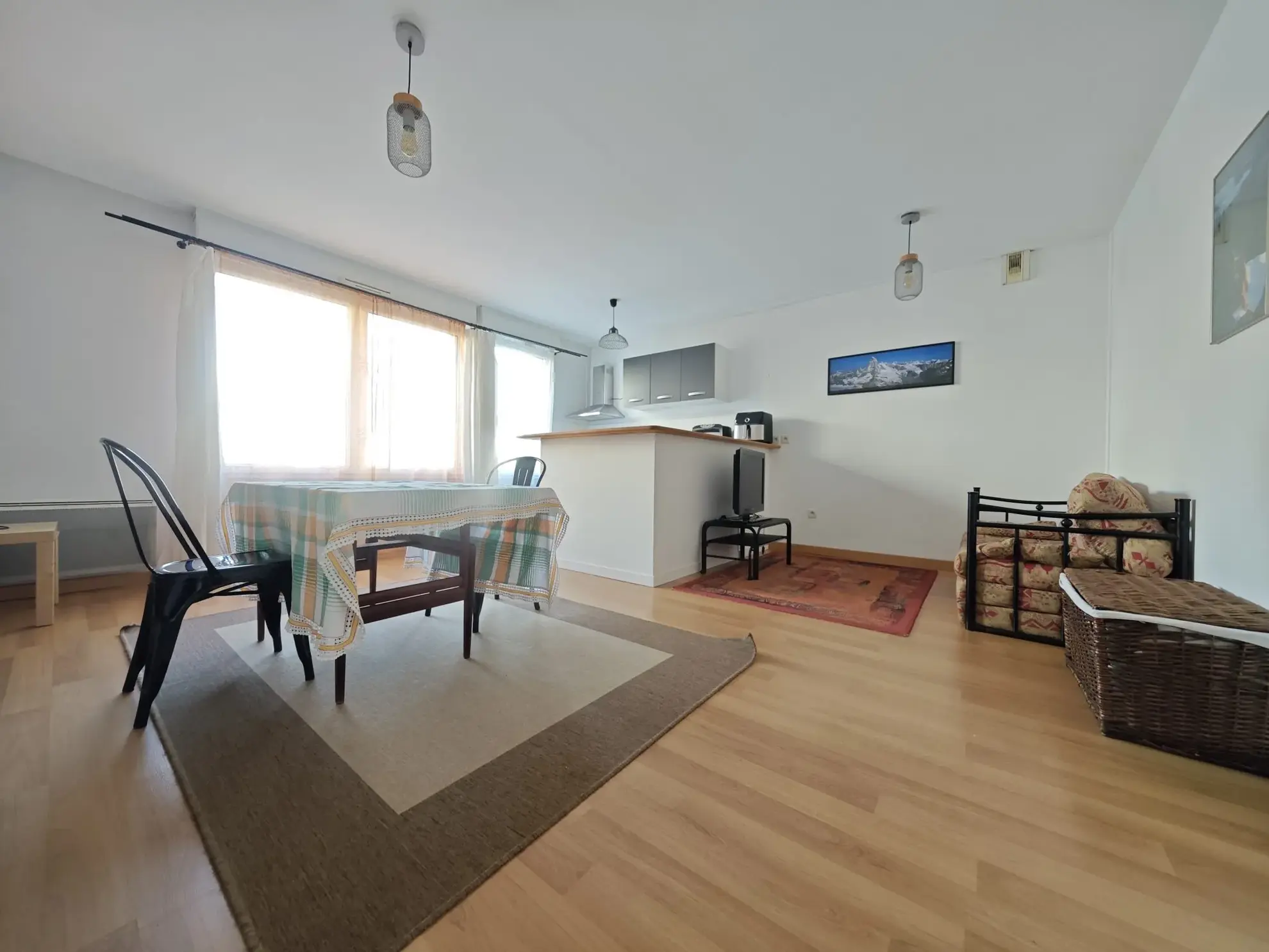 Appartement T2 au Jardin Botanique à Tours avec parking sécurisé 