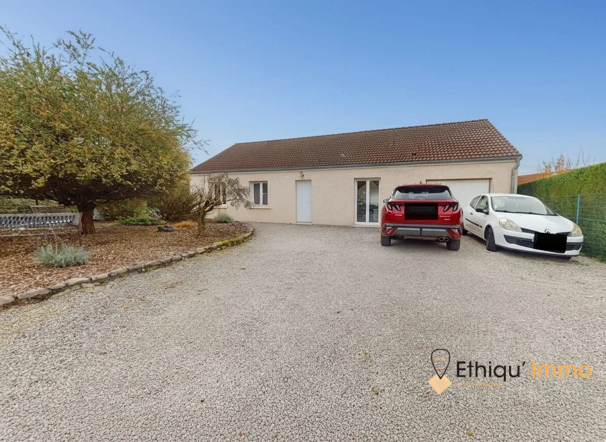 Maison individuelle de plain-pied à Chaumont - 3 chambres et jardin clos