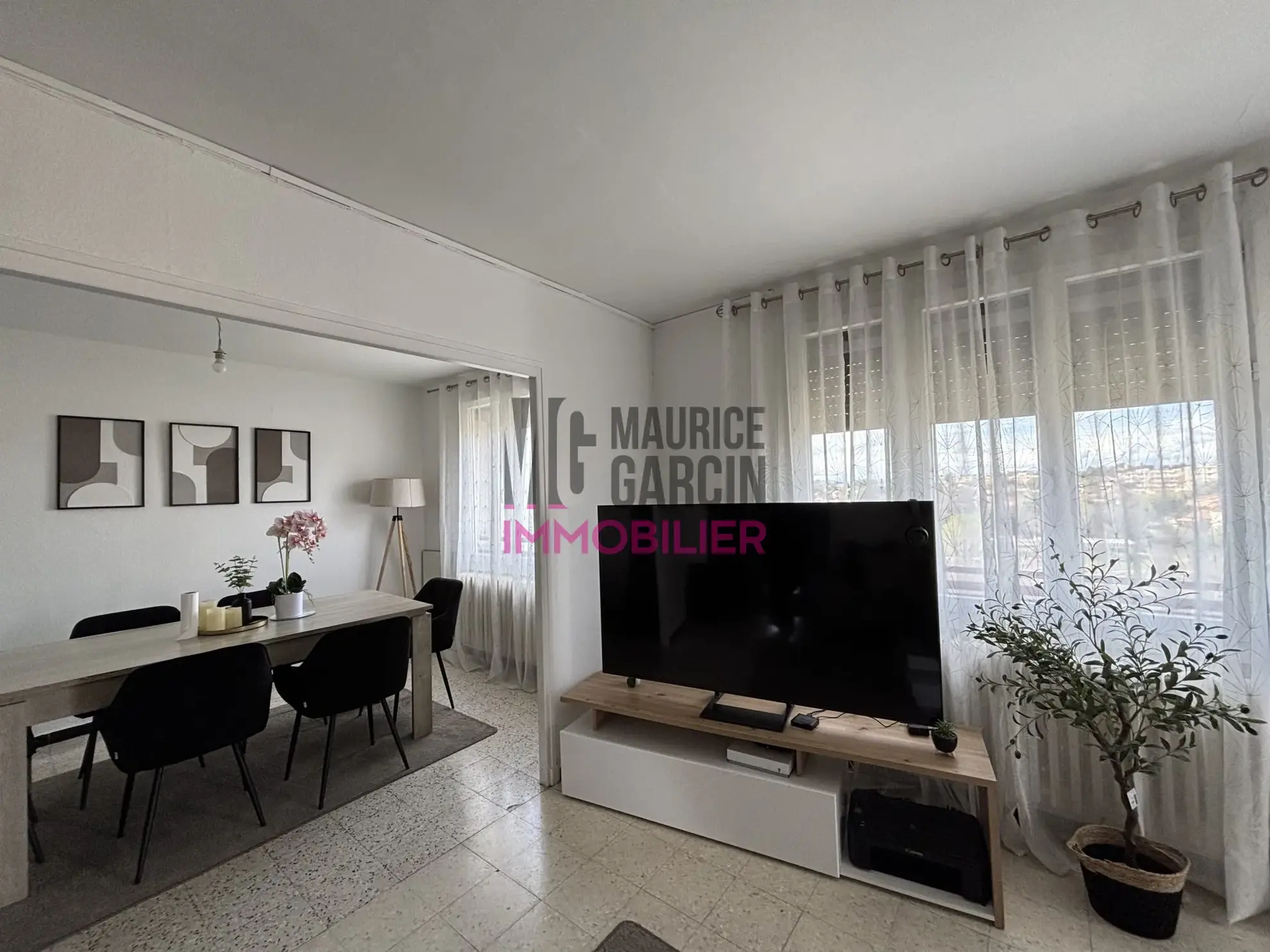 Appartement 3 pièces en vente à Carpentras, loué, secteur Roseraie-Aqueduc