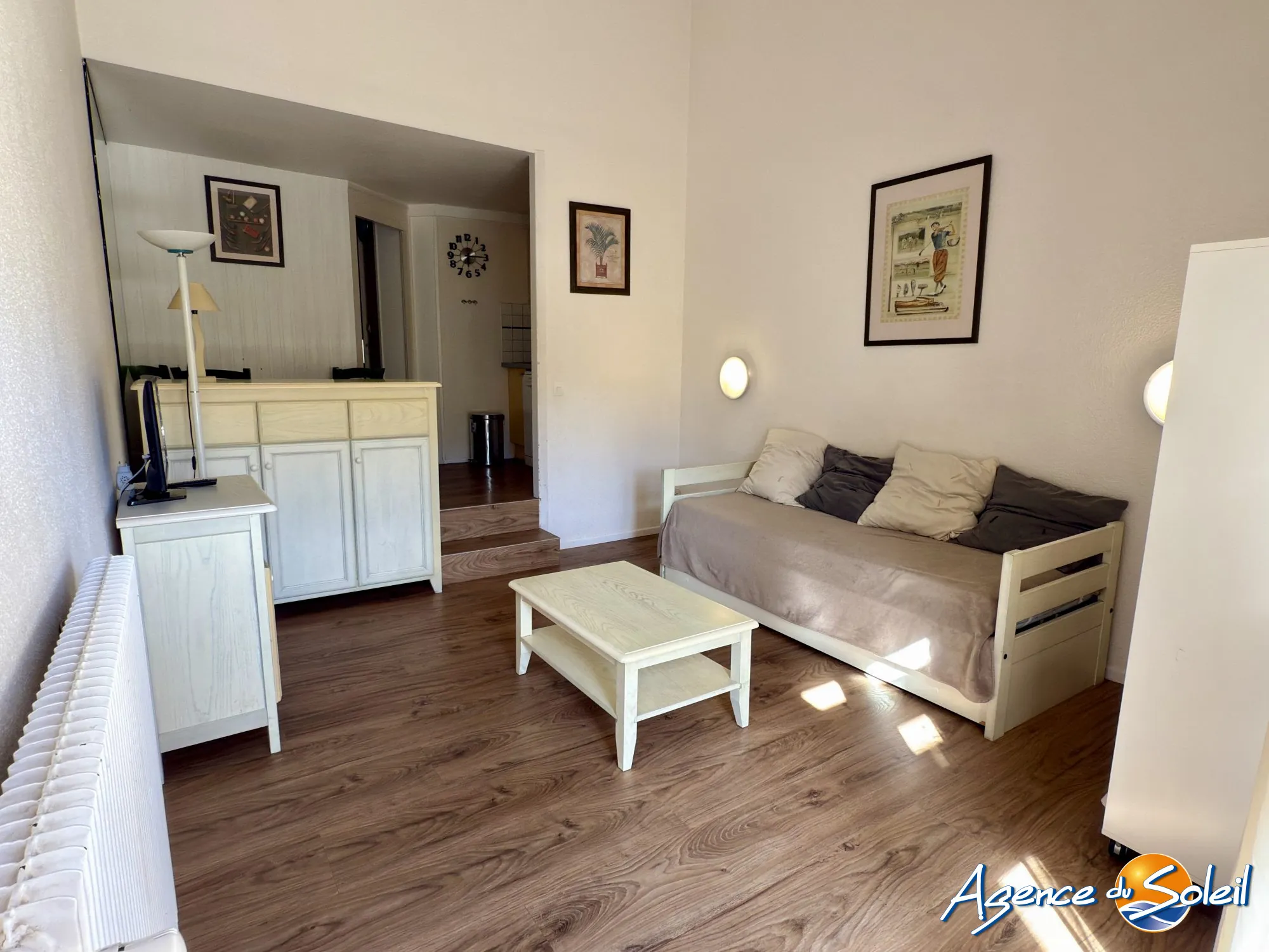 Studio cabine de 28 m² avec terrasse à Saint-Cyprien Plage