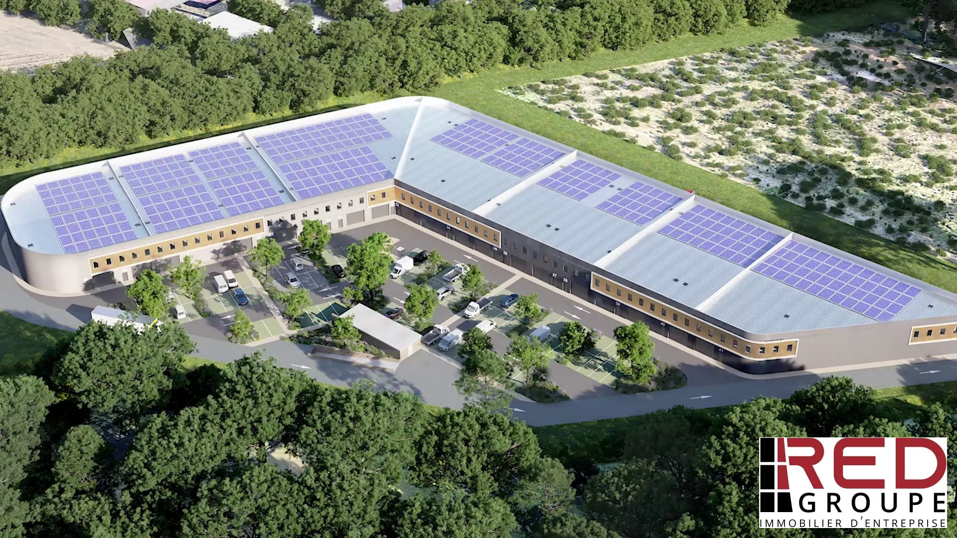 Locaux industriels neufs au Pontet de 150 à 9 020 m², livraison 2027