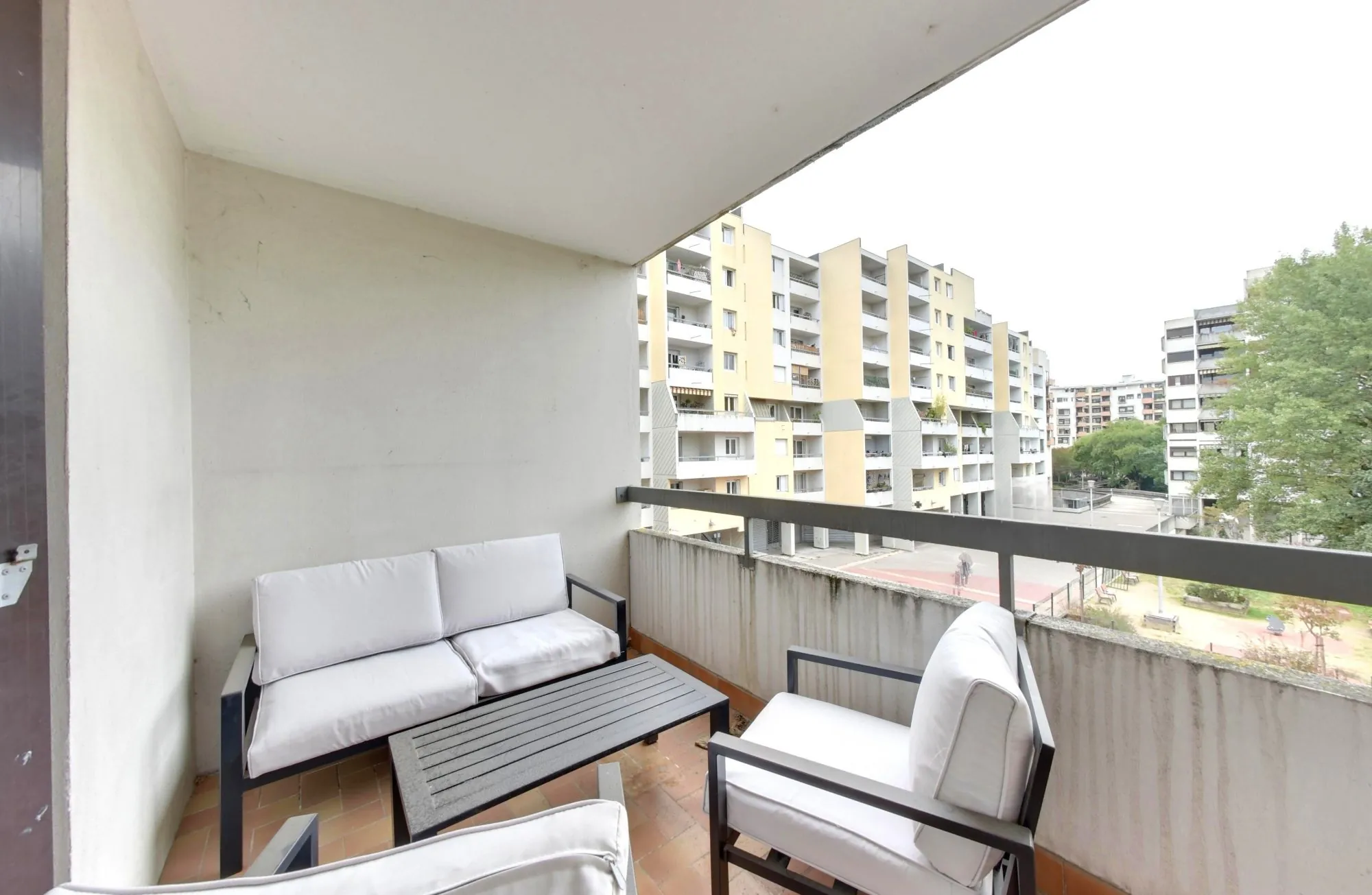 TERRASSE Achat appartement 3 pièces lumineux à Echiroles avec garage et balcon 