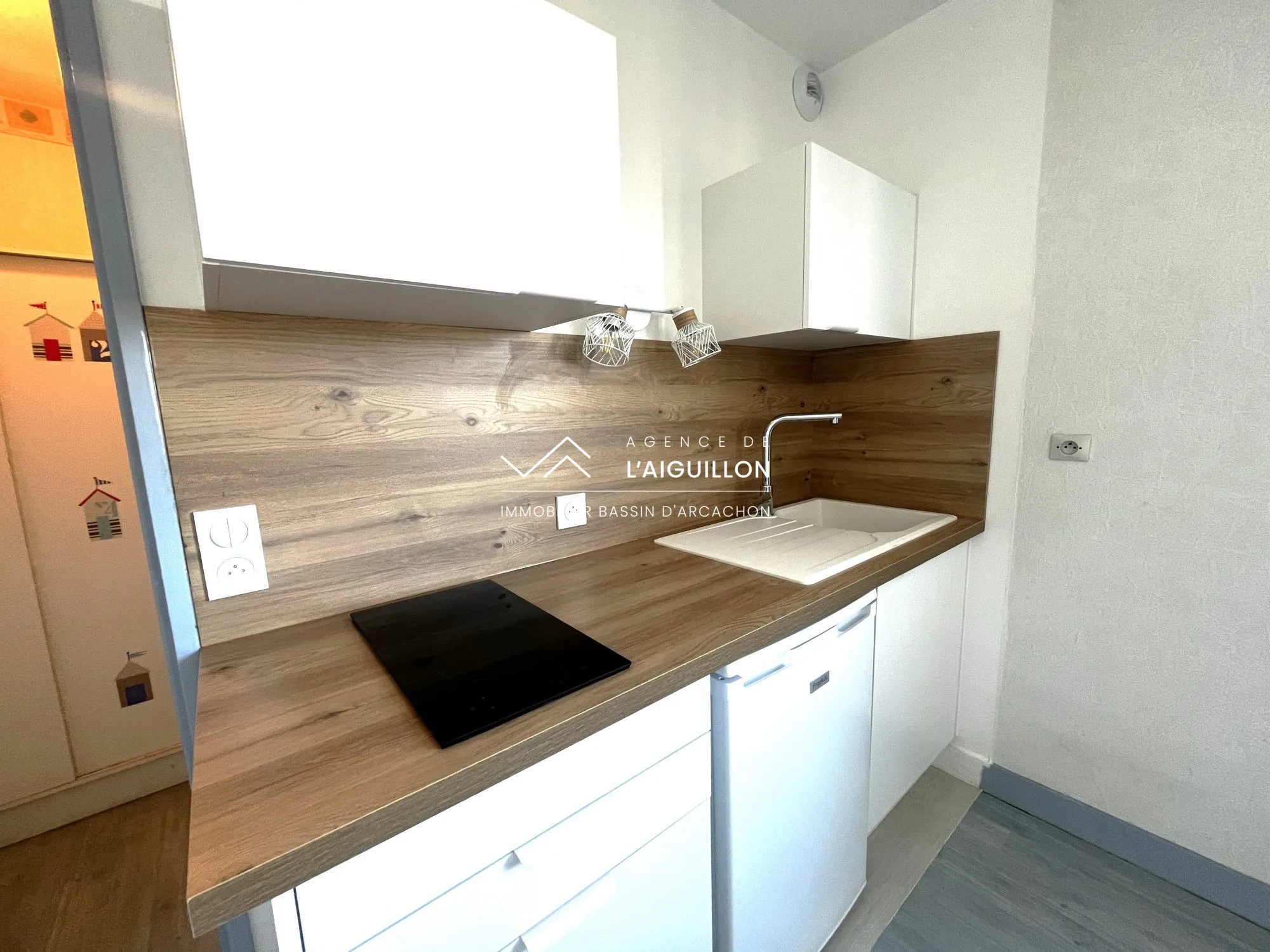 Studio avec parking et piscine à Arcachon Aiguillon