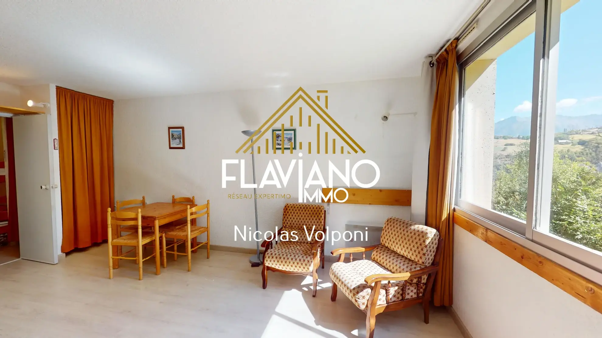 Studio 28 m² à vendre au Sauze, idéal pour location saisonnière