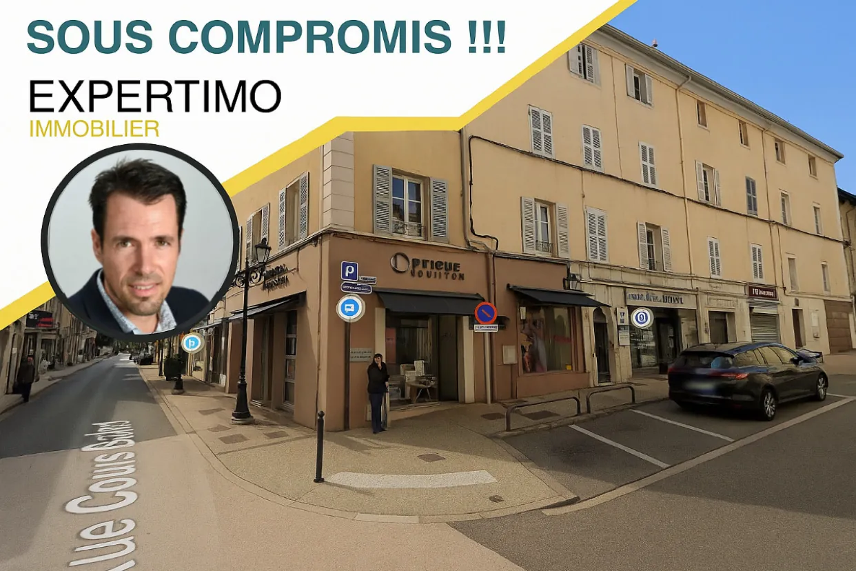 Appartement à vendre à Trévoux - Dernier étage, potentiel et emplacement privilégié