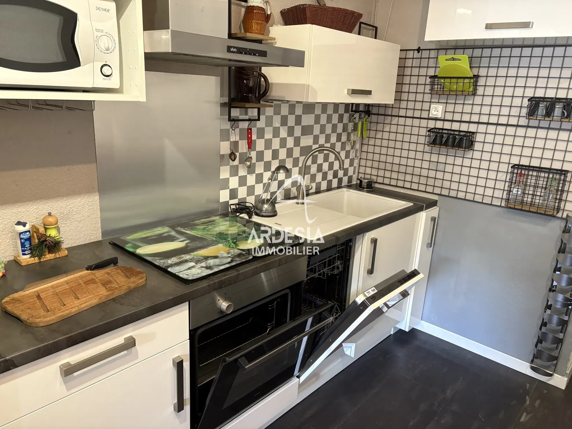 Appartement duplex de 31m² à Valfréjus, vue sud, résidence 'Les Sarrazins' 