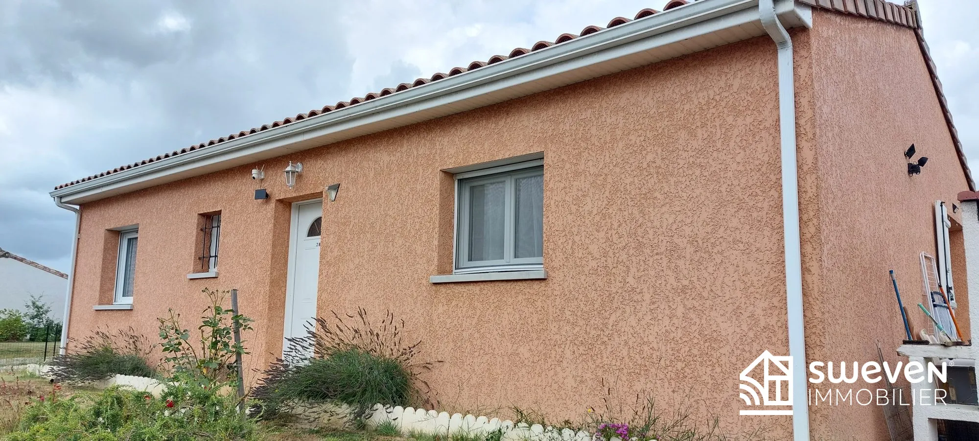Maison moderne avec terrasse à Rieux-Volvestre, 3 chambres, plain-pied