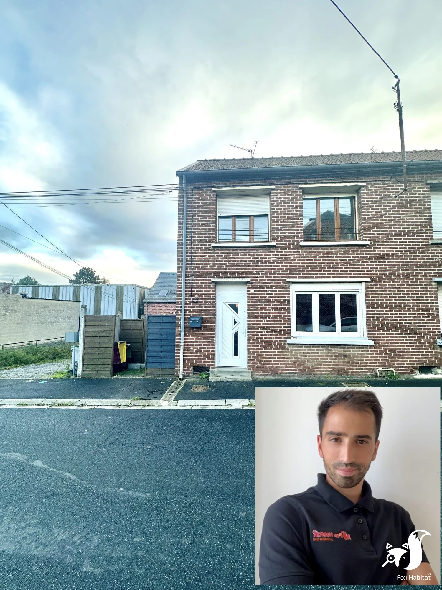 Maison à vendre à Villers-Outréaux de 3 chambres et parking