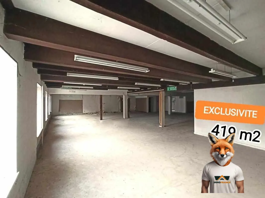 Vaste plateau brut à aménager au centre d'Ornans, idéal investissement ou professionnel