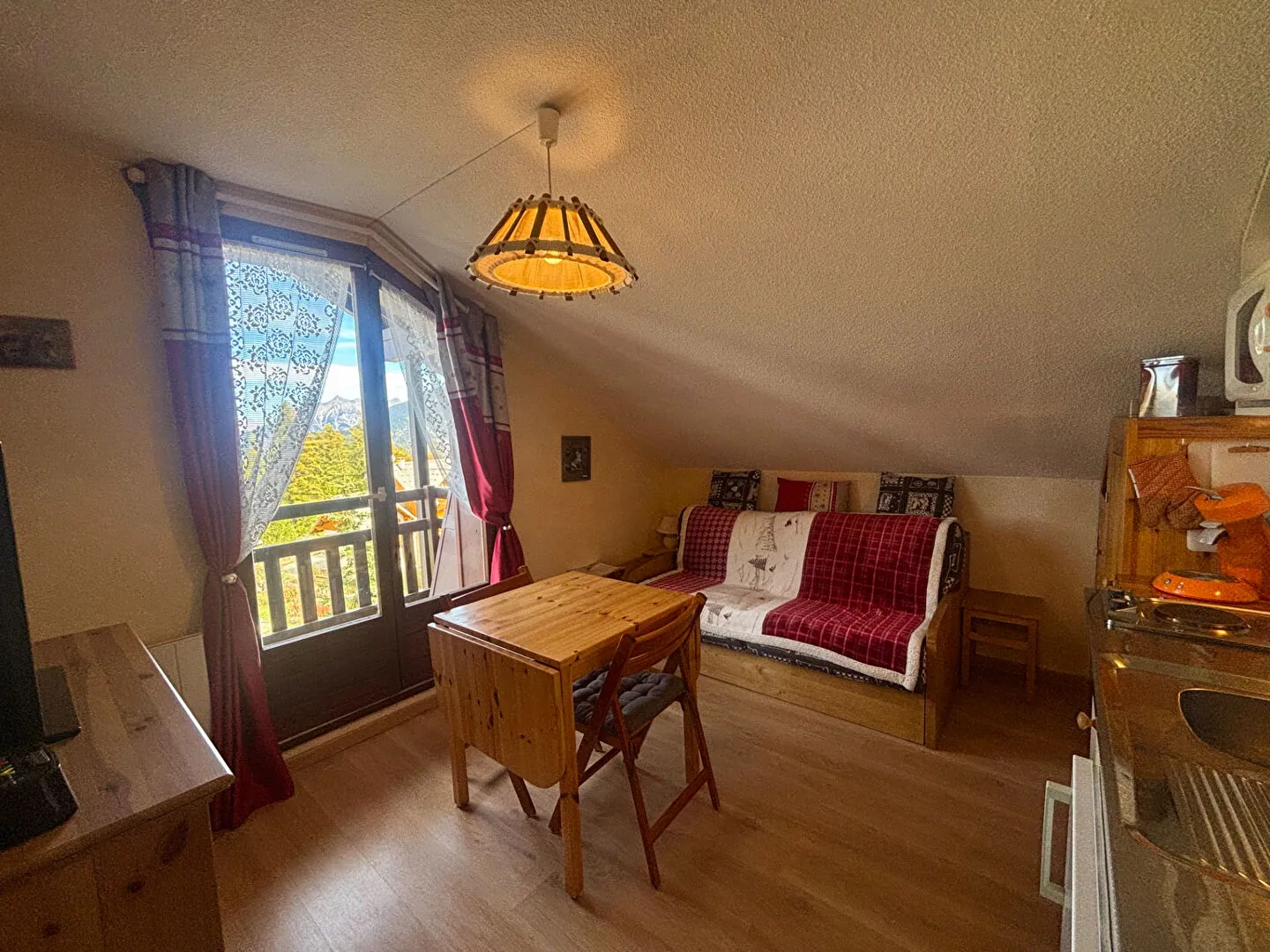 Studio à vendre à Risoul - 20,08 m² avec balcon exposé au nord