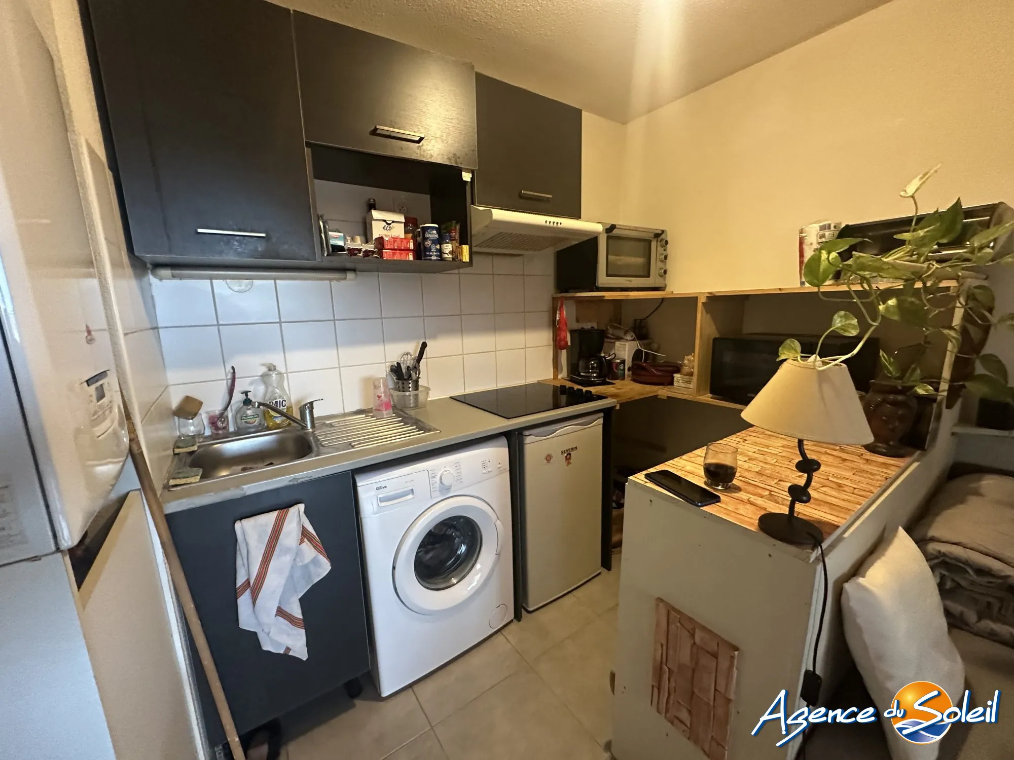 chambre Appartement T2 à Béziers, investissement locatif sécurisé avec terrasse 