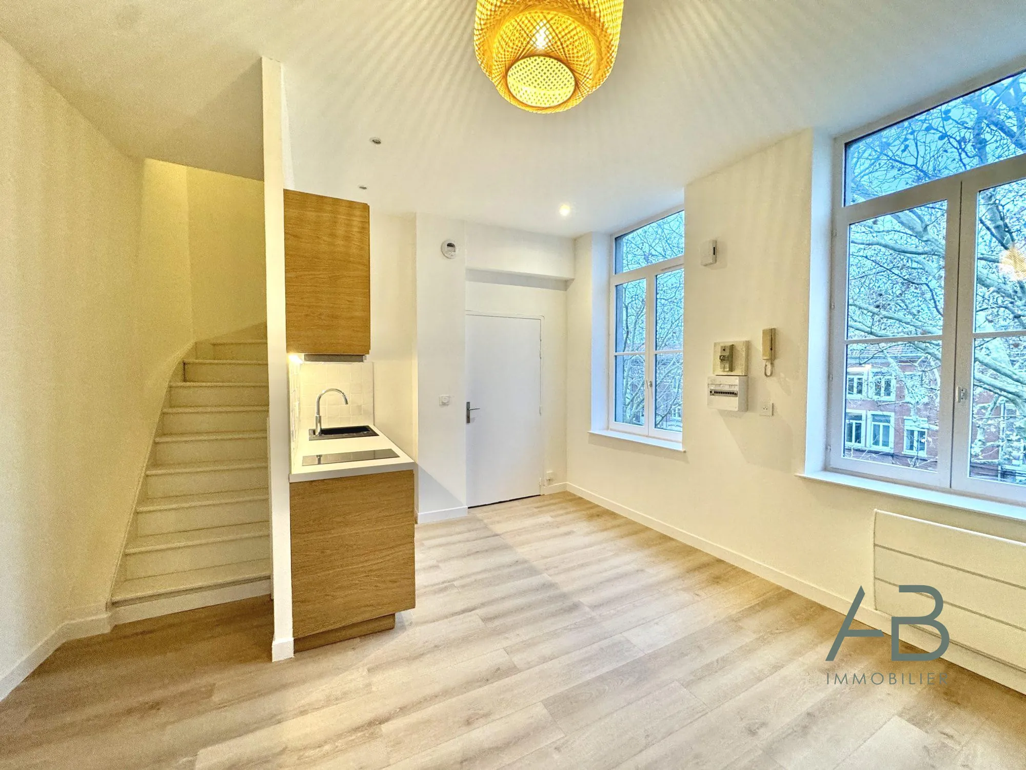 Appartement T2 en duplex à Lille Wazemmes proche parc JB Lebas