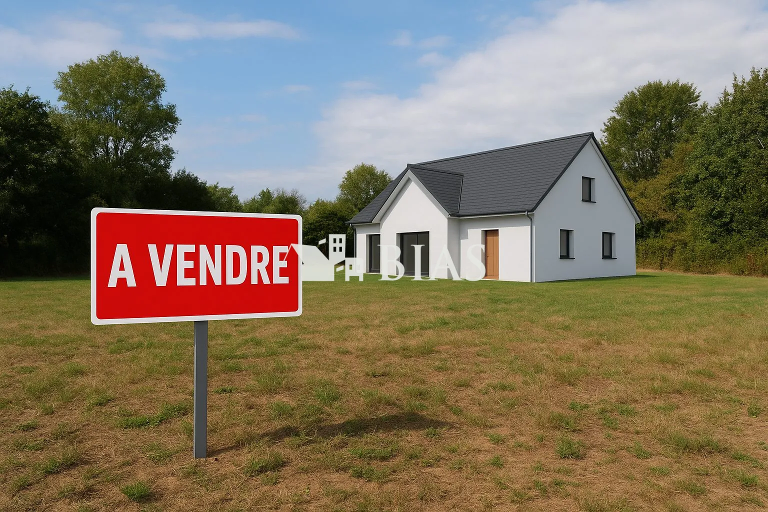 Terrain constructible à Portejoie - Opportunité rare proche Louviers et Val-de-Reuil