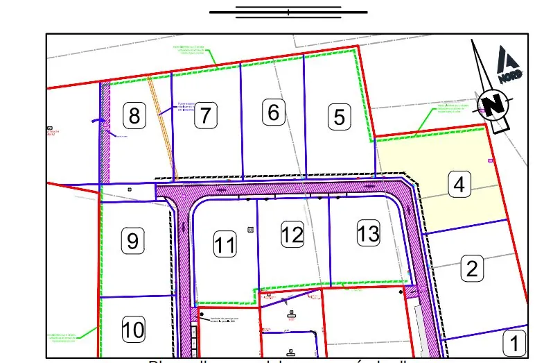 Terrain constructible en zone artisanale à Saint-Étienne-la-Varenne