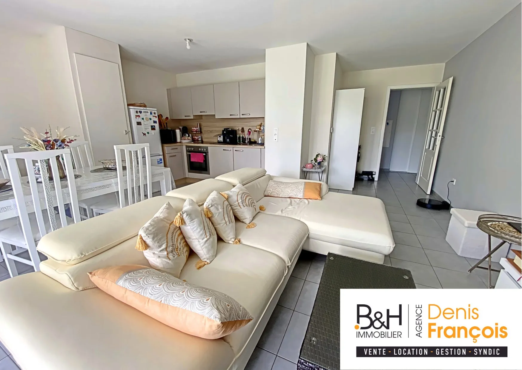 Appartement lumineux 3 pièces avec terrasse à Colmar – Résidentiel et économique 
