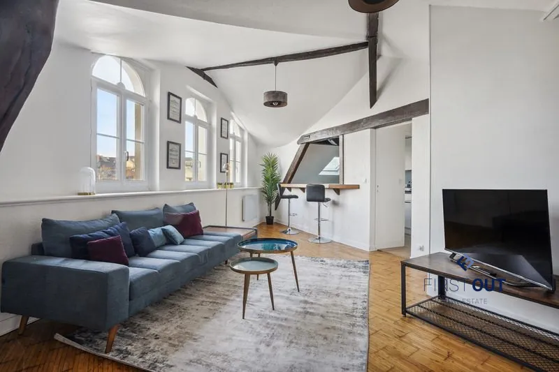 Appartement à vendre au cœur du Mans - 2 chambres, charme et rénovation récente