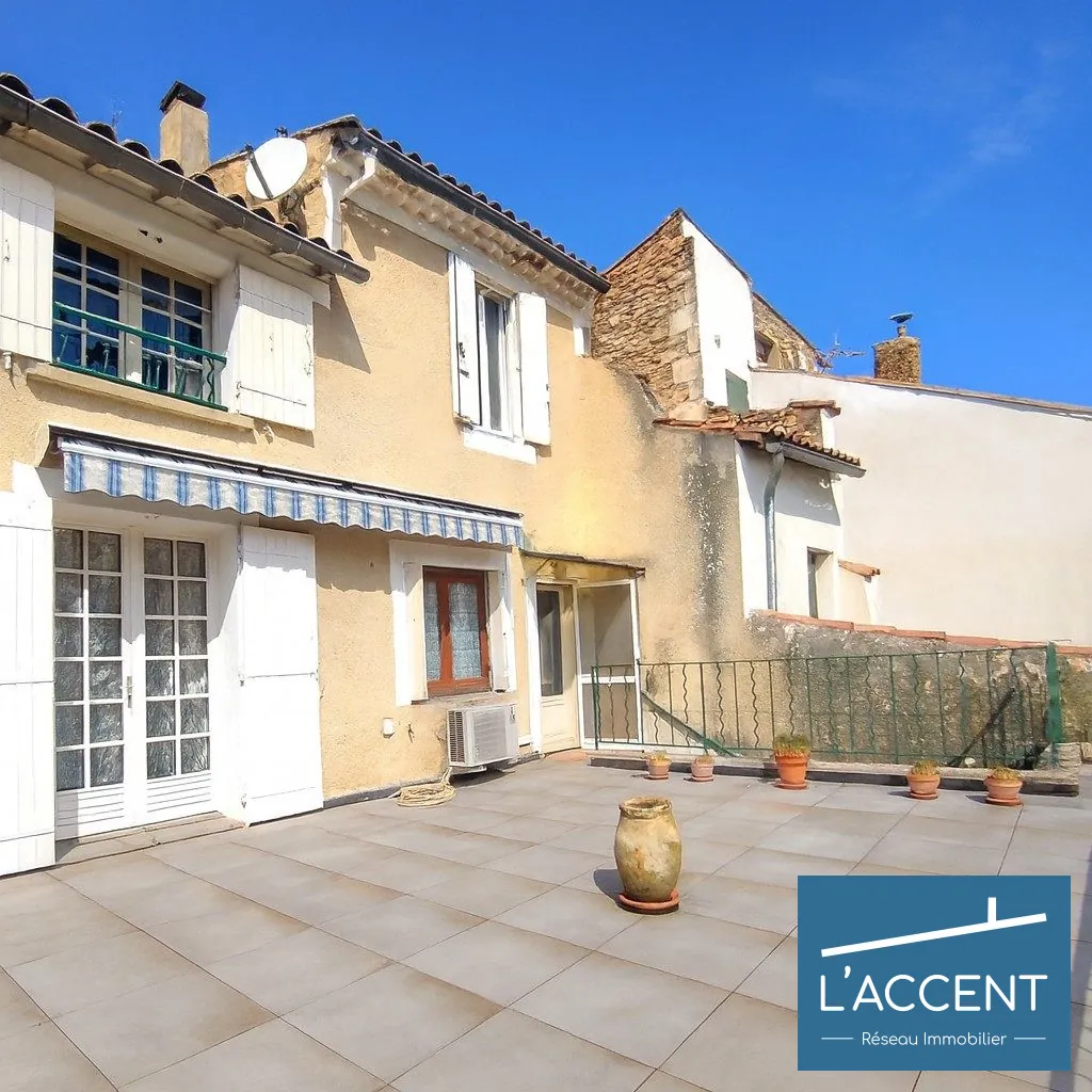 Maison de village avec terrasse et jardin à Aramon