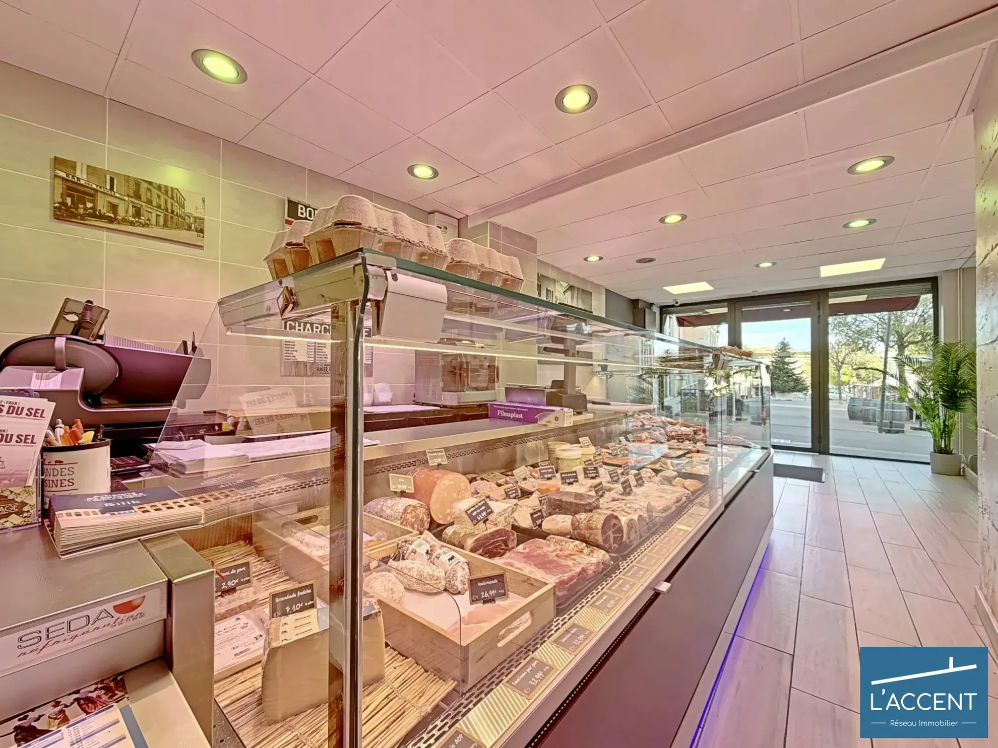 Fonds de commerce Boucherie Traiteur avec logement et tournée à Vauvert