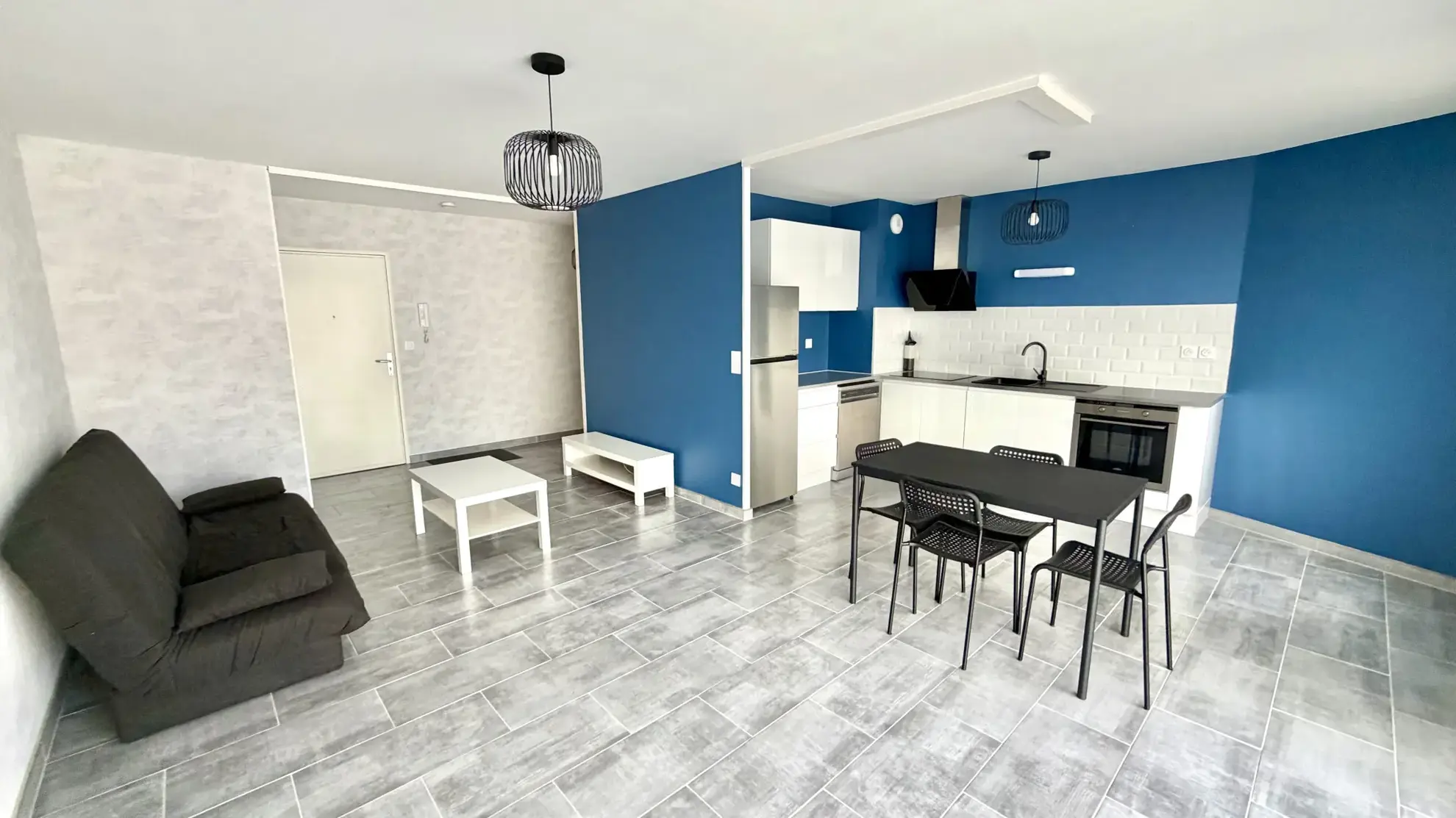 Appartement T2 rénové de 55 m² avec balcon et parking à Angers