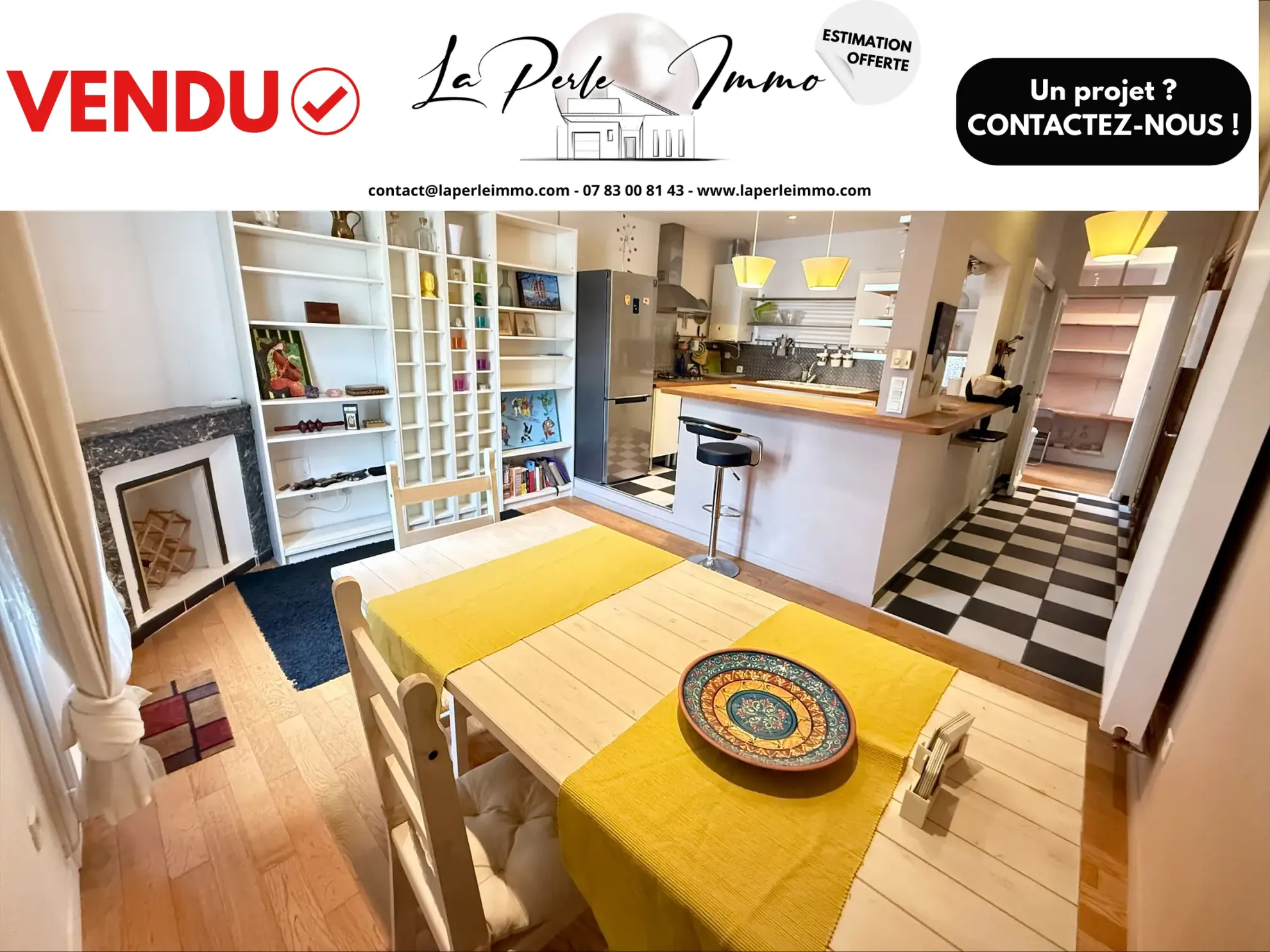 Appartement T2 de 60 m² à vendre à Perpignan, rénové et lumineux