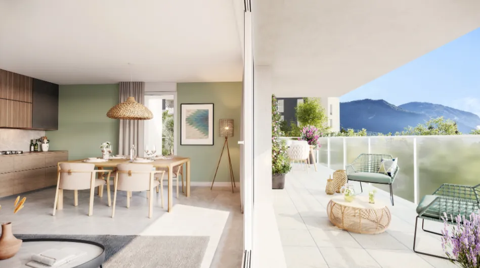 Appartement 3 pièces neuf à La Ravoire (73490) avec parking, livraison 2028