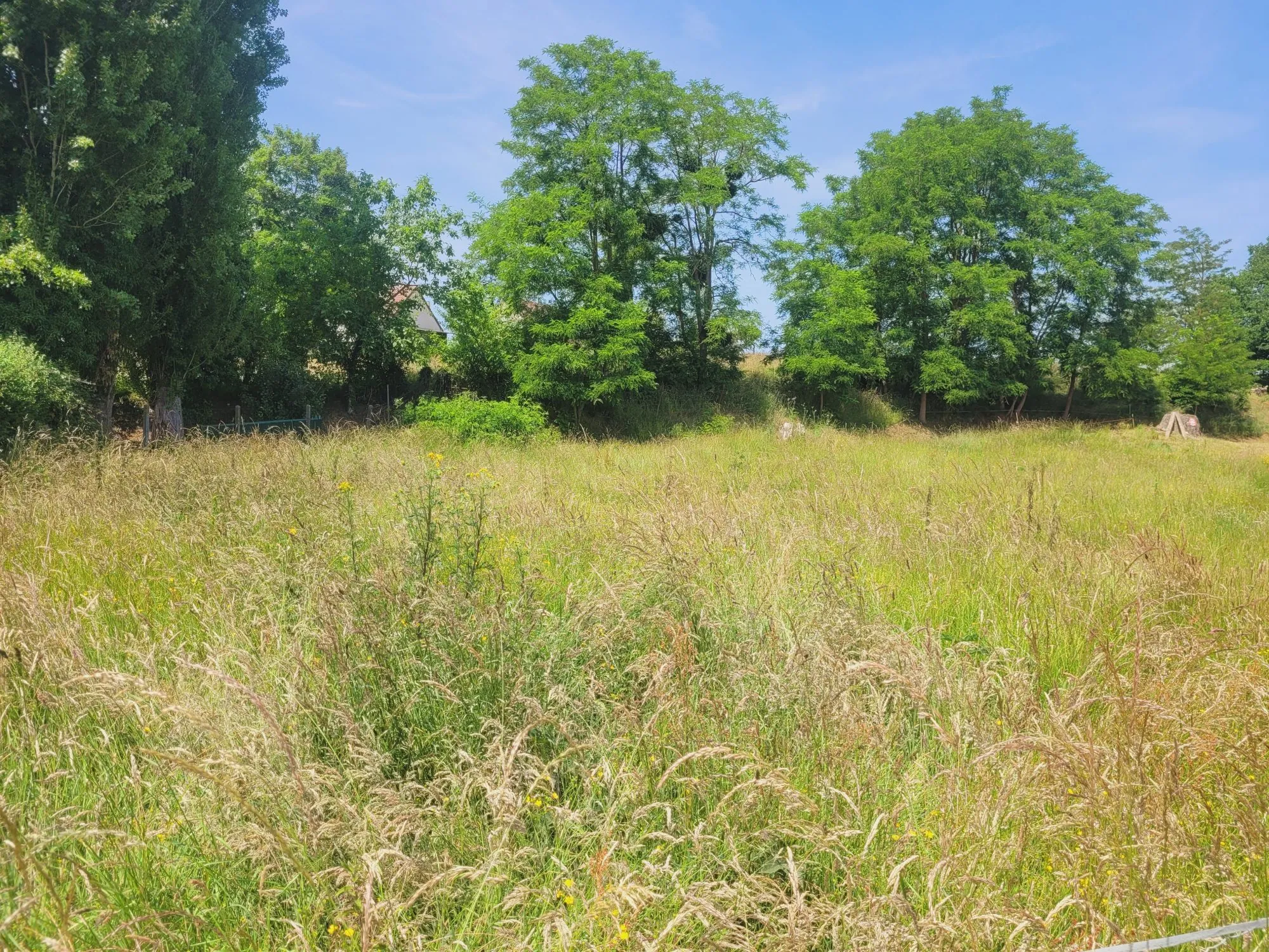 Terrain constructible de 629 m² avec vue campagne à La Haye-Malherbe